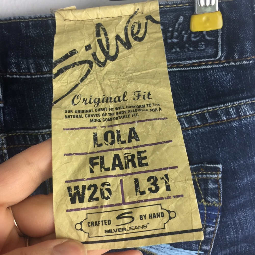 Silver Lola flare jeans - Picture 5 of 6